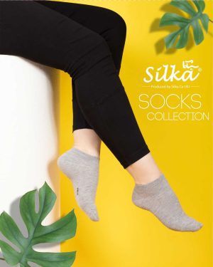 جوراب مچی زنانه ساده چهار رنگ