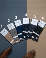 جوراب کلاسیک مردانه طرح سامان