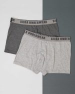 شورت مردانه نیم پا کش از رو ساده