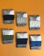 شورت مردانه نیم پا کش از رو ساده