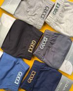 شورت مردانه اسلیپ سیلیکونی طرح GUCCI