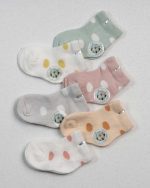 جوراب نوزادی خال خالی