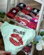 پک3 تایی شورت زنانه نخی پشت چاپ mon