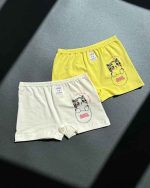 شورت دخترانه پادار گربه جیبی سیلکا