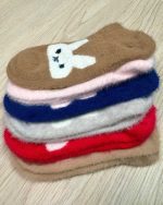 جوراب زنانه موهر مدل خرگوشی زمستانی