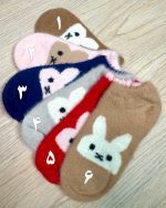 جوراب زنانه موهر مدل خرگوشی زمستانی