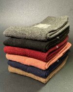 جوراب زنانه پشم مدل برفی زمستانی