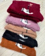 جوراب زنانه موهر مدل گربه زمستانی