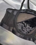 ست شورت و سوتین مخملی فانتزی - تصویر 8