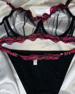 ست شورت و سوتین توری زنانه تورگاز