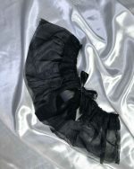 شورت زنانه فانتزی توری دامنی