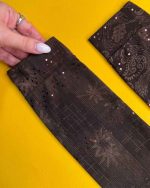 ساق دست ریون طرح دار اوت لت