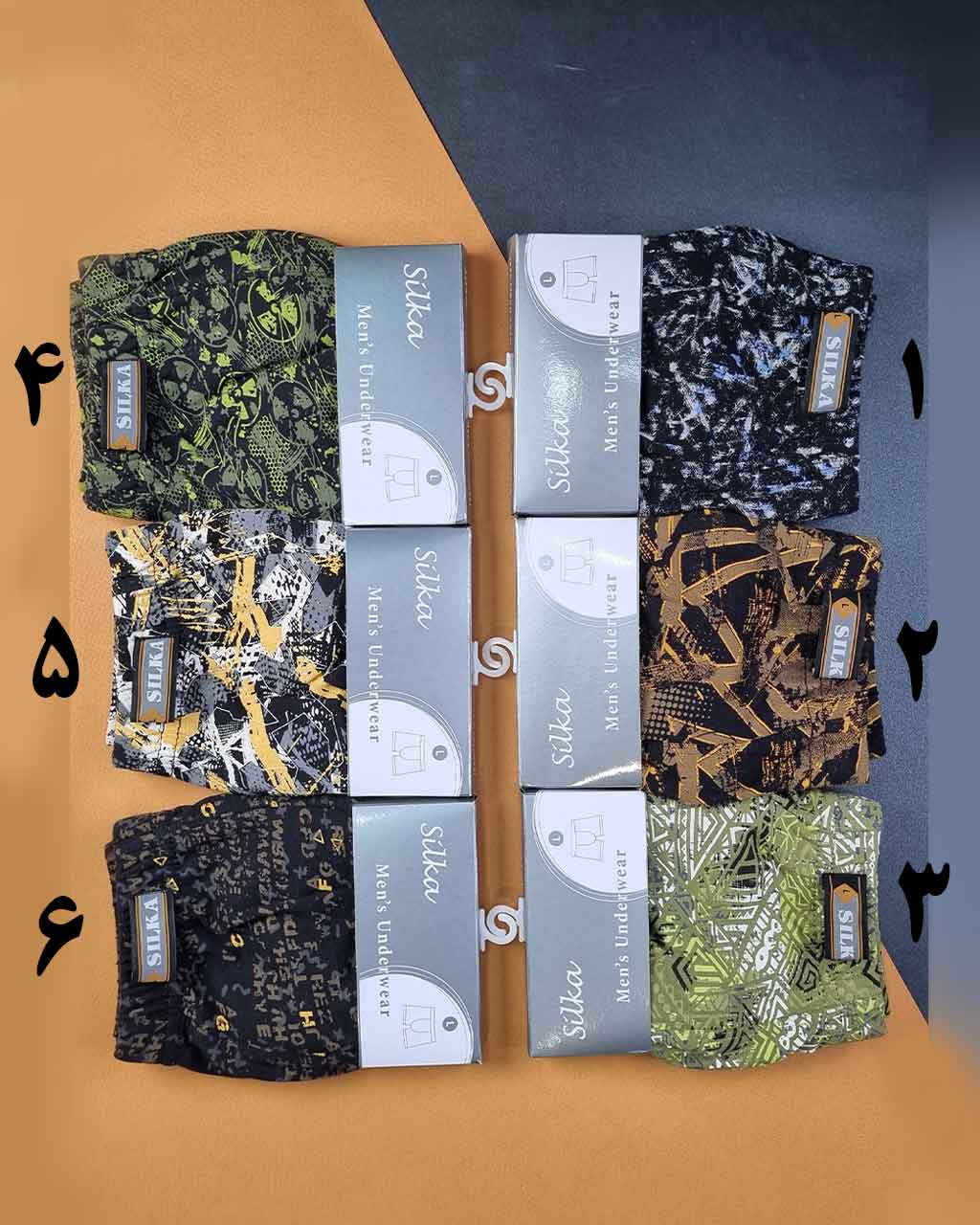 شورت مردانه نیم پا آرارات طرح قلفتی سیلکا شورت مردانه نیم پا آرارات طرح قلفتی سیلکا