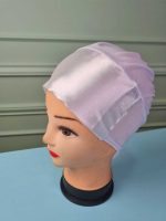 کلاه زیرمقنعه ساتن گرهی رنگی سیلکا