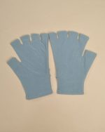 دستکش زنانه نیم انگشت ریون پاپیوندار سیلکا