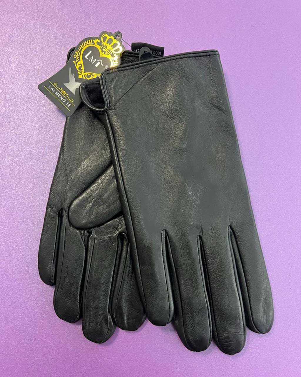 dastkeshcharm-06-m1 دستکش مردانه چرم طبیعی