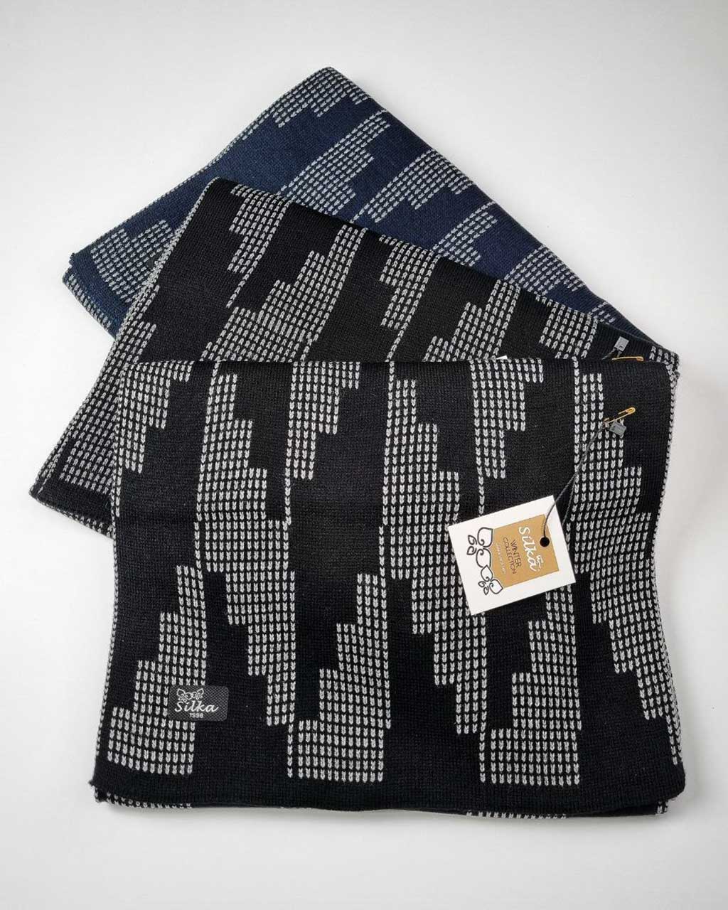 shalgardanmehrshad-06-m1 شال گردن مردانه بافت سیلکا طرح مهرشاد