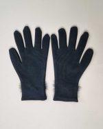 دستکش زنانه ترمال سموری مشکی سیلکا