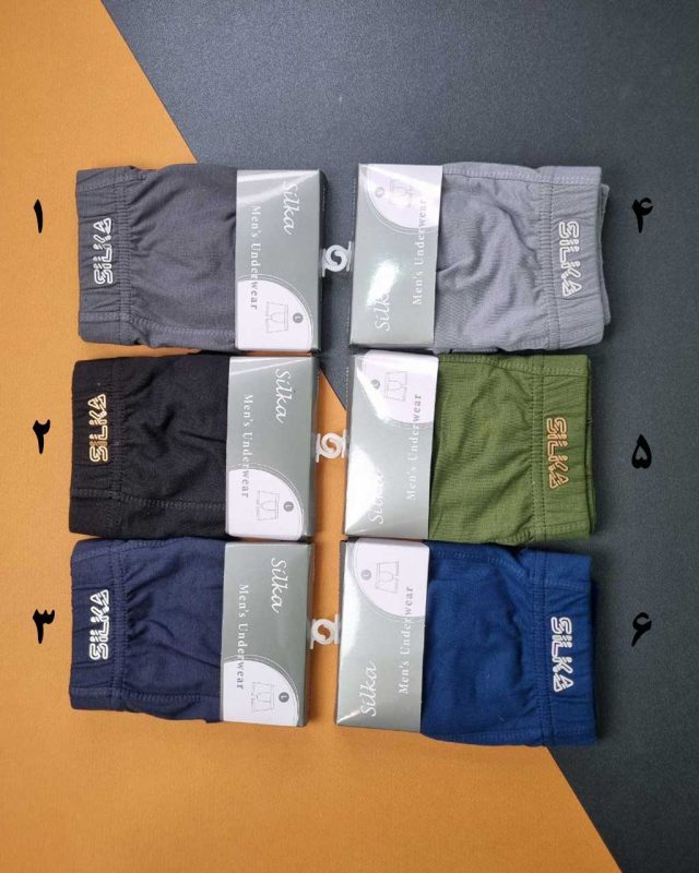 شورت مردانه نیم‌پا ساده silka اوت لت