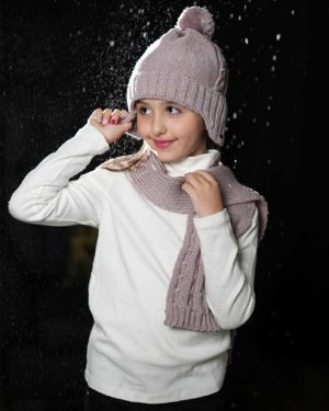 شال و کلاه اسپورت گوشدار غزل