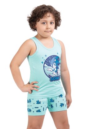 ست زیر پوش رکابی پادار پسرانه fast سیلکا