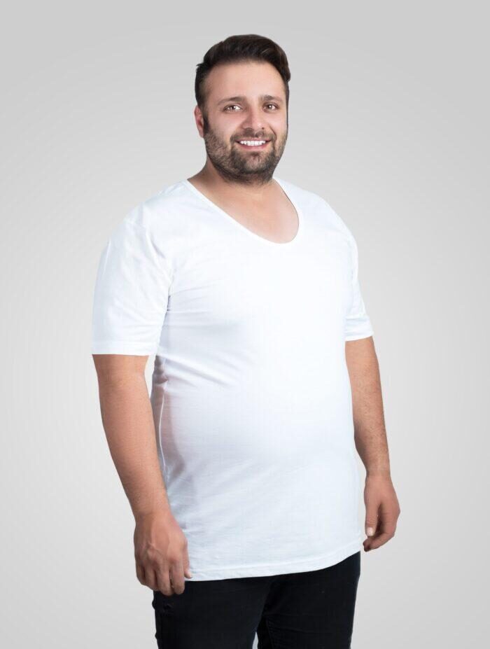 زیرپوش نیم آستین سایز بزرگ