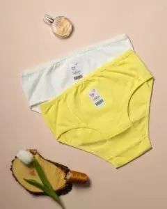 پک سه تایی شورت زنانه نخی گنی ساده