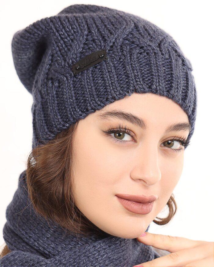 شال و کلاه زنانه زمستانه رویا