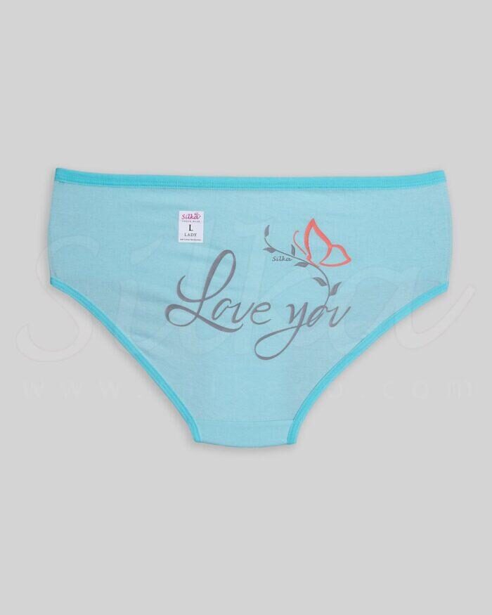 شورت پشت چاپ زنانه love you