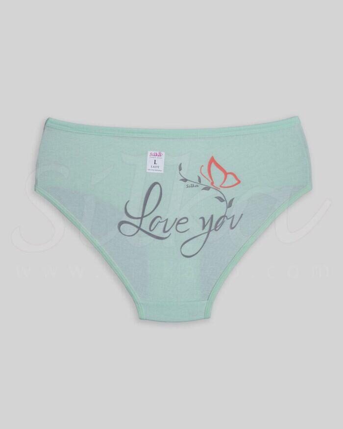 شورت پشت چاپ زنانه love you