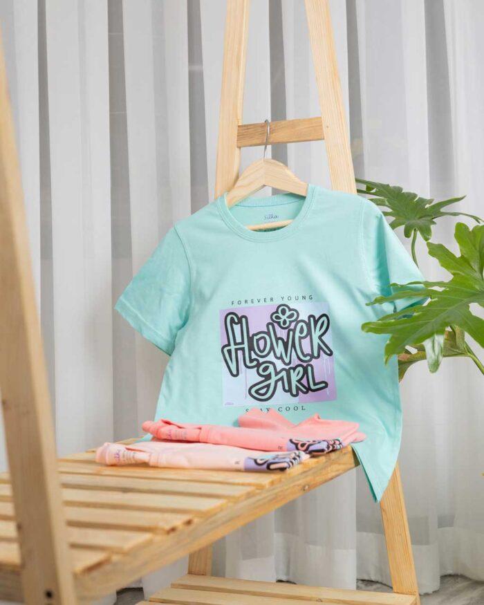 تیشرت دخترانه Flower