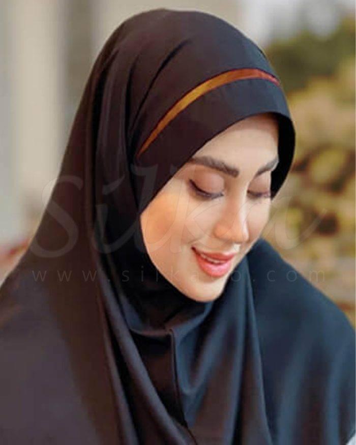 مقنعه زنانه تل سر خود