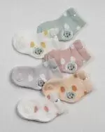 جوراب نوزادی خال خالی