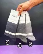جوراب مردانه کلاسیک جم سیلکا