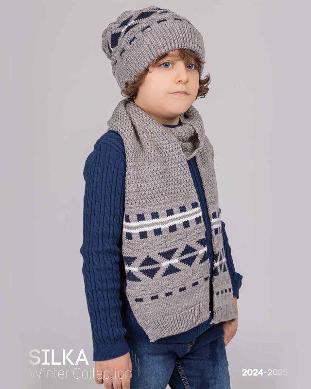 شال و کلاه بچه‌گانه آروین سیلکا