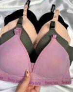 سوتین زنانه اسفنجی اسپرت Sexy Bra سیلکا - تصویر 4