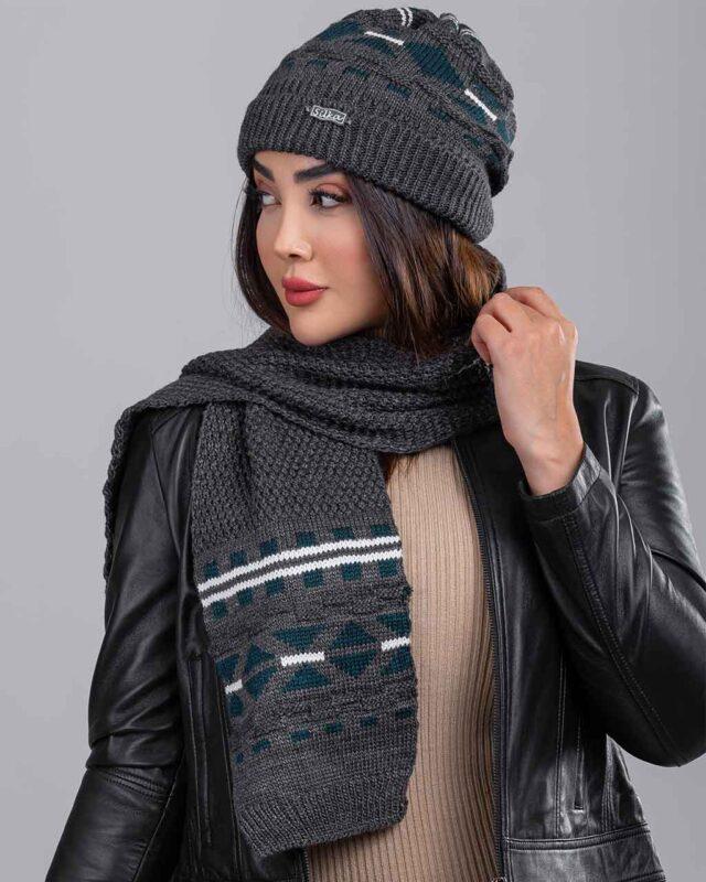 شال و کلاه زنانه آروین
