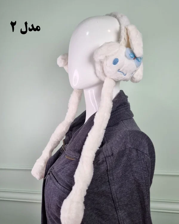 گوش‌گیر بچه‌گانه پمپی طرح عروسکی کیوت