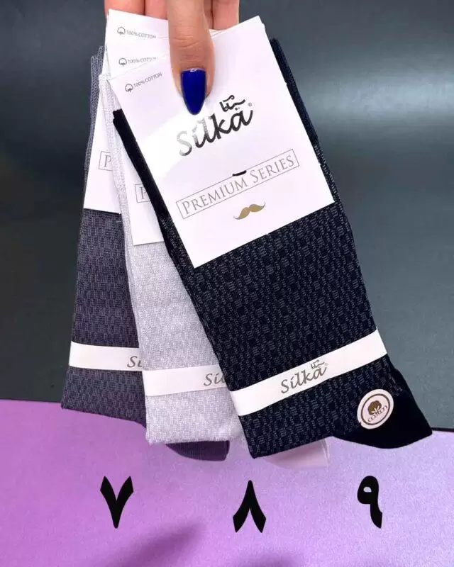 جوراب مردانه کلاسیک افشین سیلکا - تصویر 4
