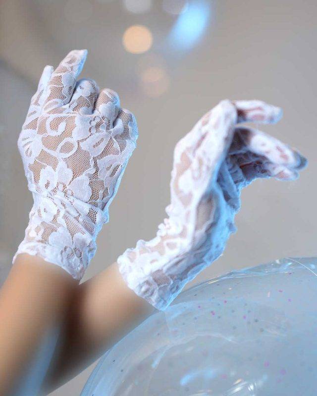 دستکش زنانه گیپور