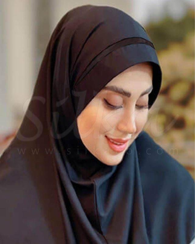 مقنعه زنانه تل سر خود