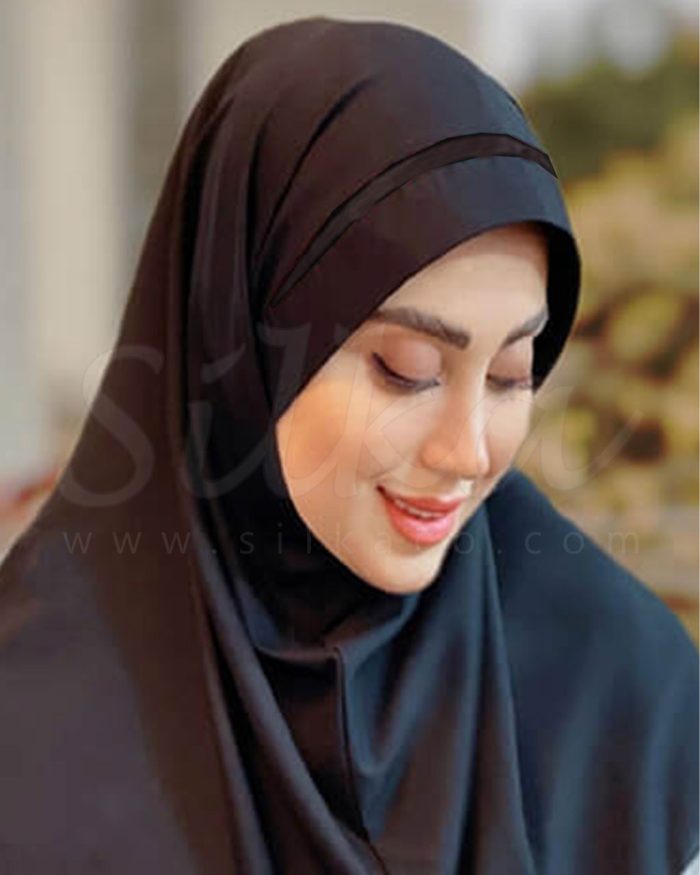 مقنعه زنانه تل سر خود