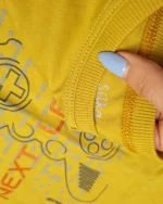 ست راحتی پسرانه نخی طرح game سیلکا