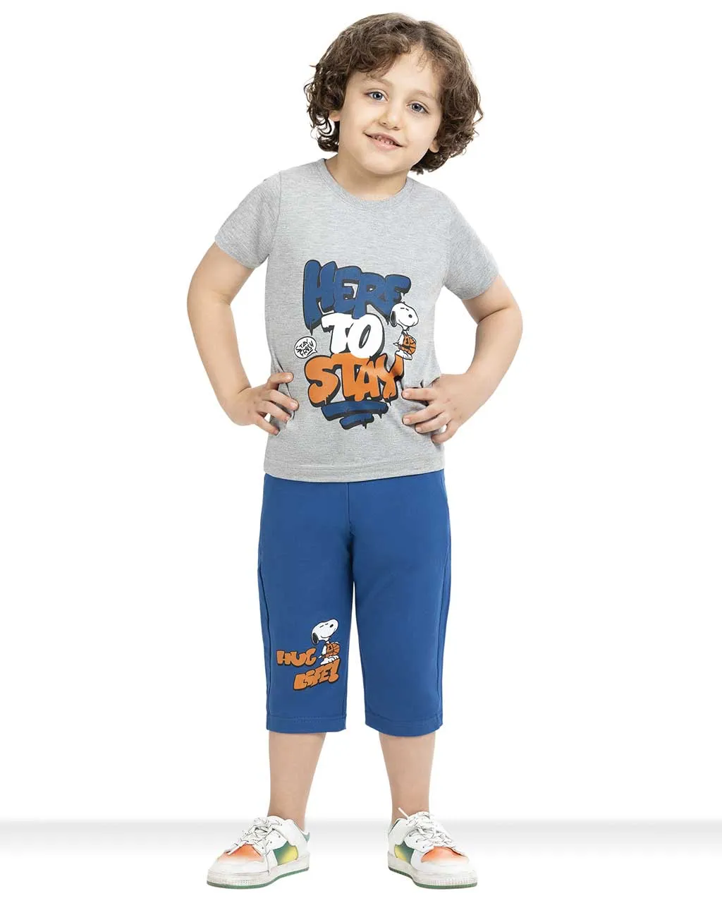 set rahati snopi-11-p ست راحتی پسرانه اسنوپی برند سیلکا