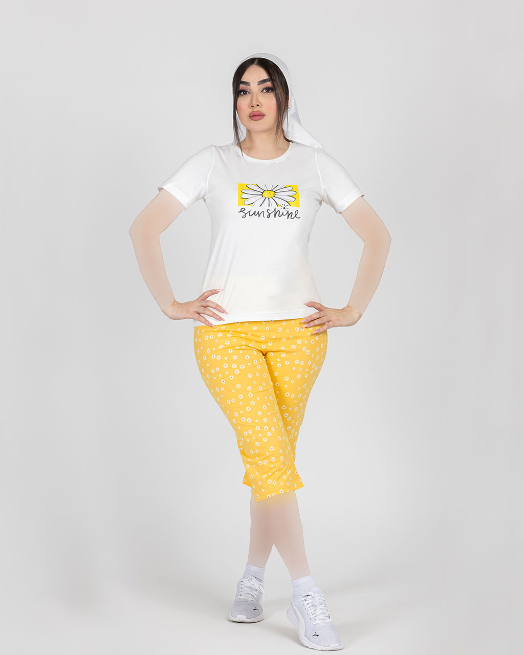 ست راحتی زنانه نیم آستین پاپاتیا سیلکا
