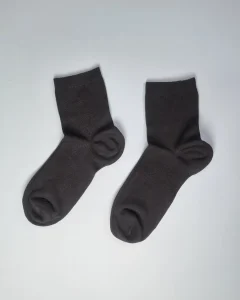 جوراب مردانه نیم ساق بامبو ساده