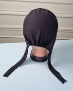 کلاه زیر مقنعه نخی نواردار سیلکا