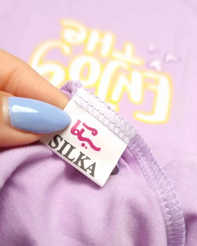 ست راحتی دخترانه نیم آستین little سیلکا