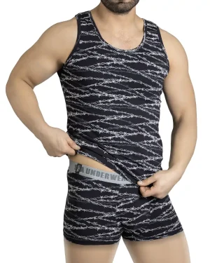 ست زیر پوش مردانه تاجی برند سیلکا