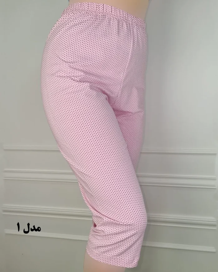 شلوارک نخی زنانه طرحدار اوت لت